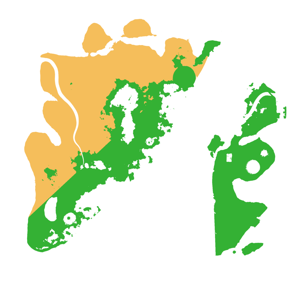 Biome Rust Map: Procedural Map, Size: 3750, Seed: 2211222