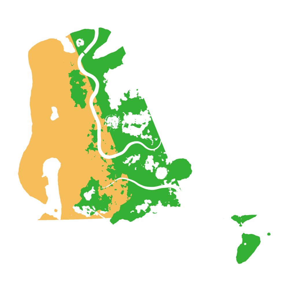 Biome Rust Map: Procedural Map, Size: 3750, Seed: 43663791