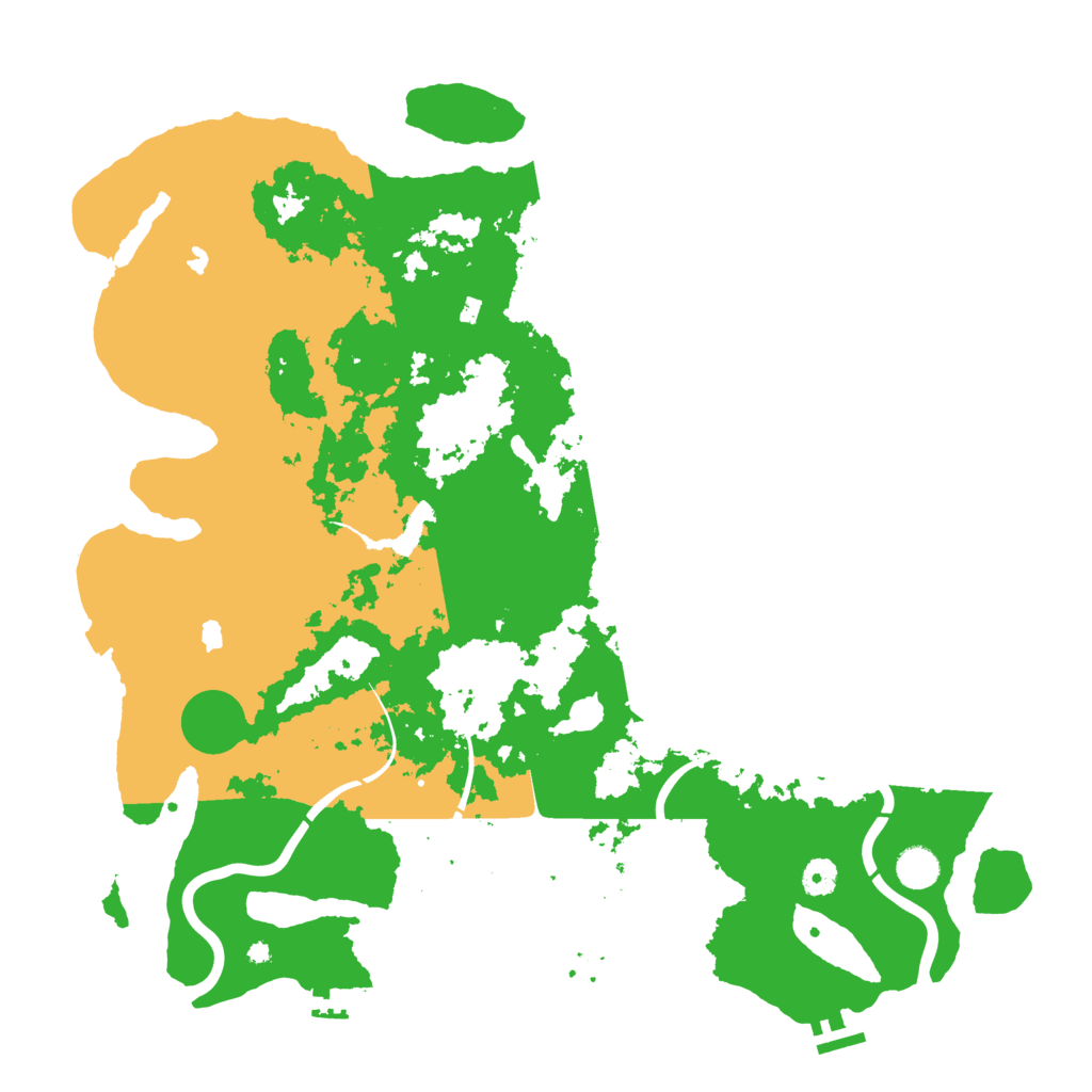 Biome Rust Map: Procedural Map, Size: 4500, Seed: 1710779246