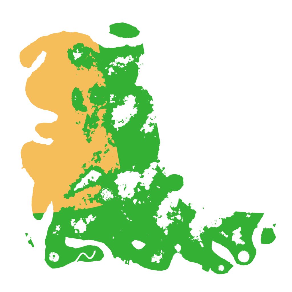 Biome Rust Map: Procedural Map, Size: 4500, Seed: 1710779246