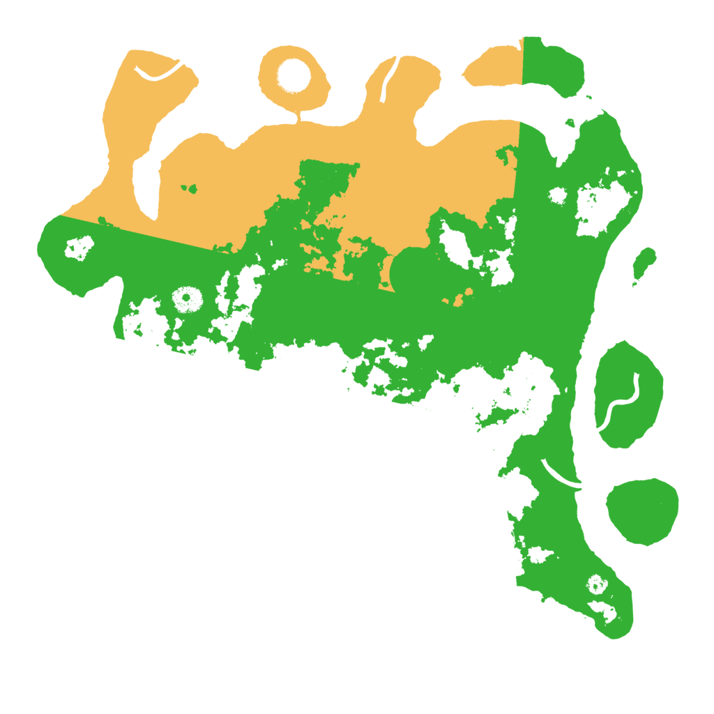 Biome Rust Map: Procedural Map, Size: 3750, Seed: 13579