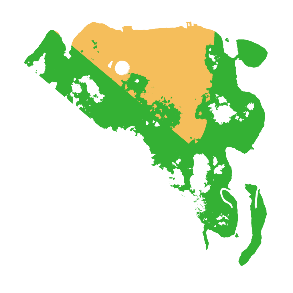 Biome Rust Map: Procedural Map, Size: 3650, Seed: 356621752