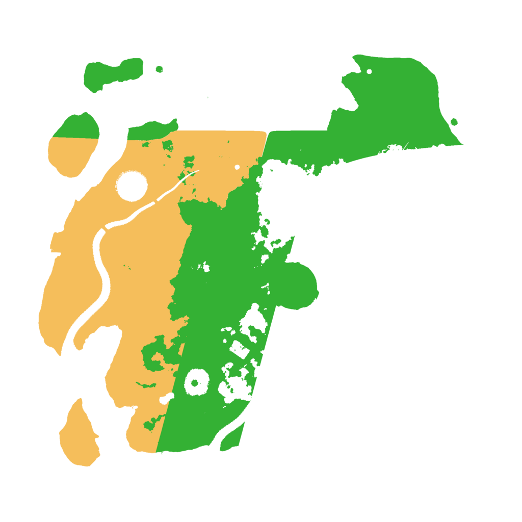 Biome Rust Map: Procedural Map, Size: 3000, Seed: 1821152806