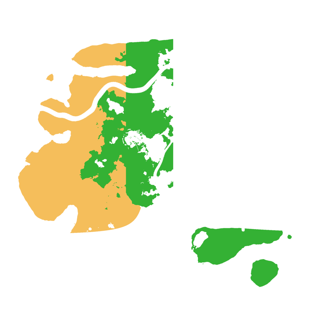 Biome Rust Map: Procedural Map, Size: 3000, Seed: 1248478081