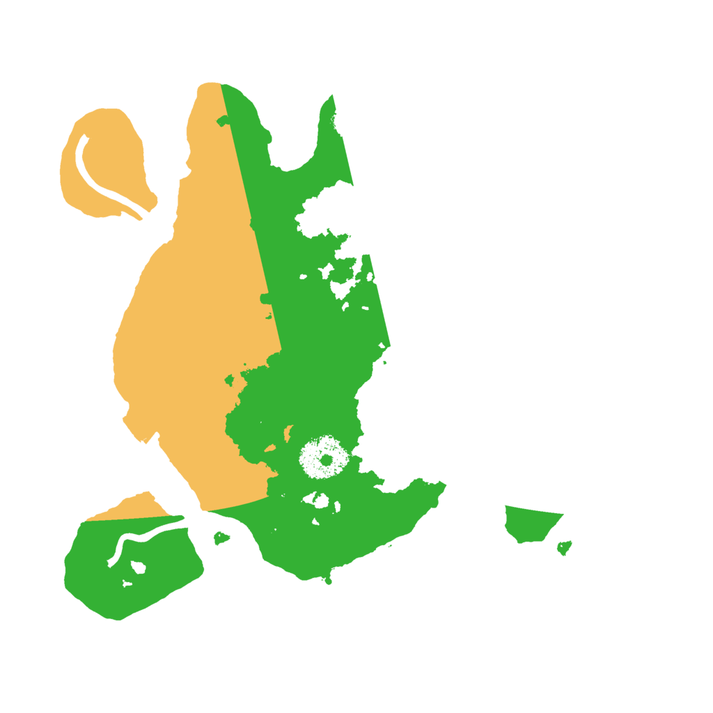 Biome Rust Map: Procedural Map, Size: 2400, Seed: 89567420