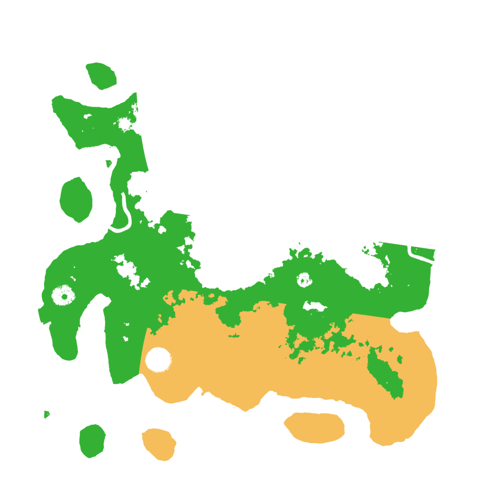 Biome Rust Map: Procedural Map, Size: 3500, Seed: 1383554856