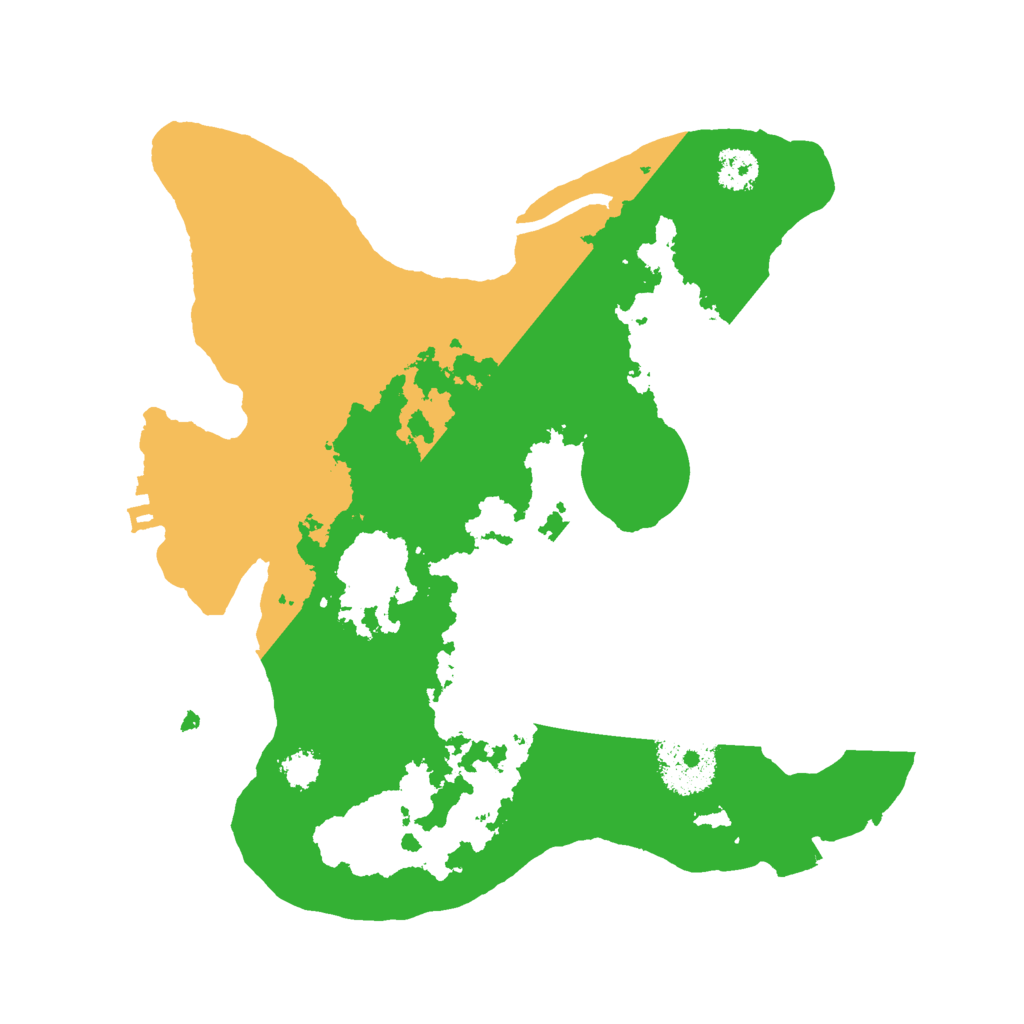 Biome Rust Map: Procedural Map, Size: 2500, Seed: 1721331404