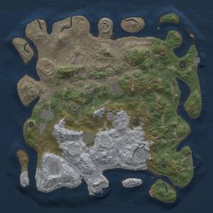 Thumbnail Rust Map: Procedural Map, Size: 4250, Seed: 998067, 18 Monuments