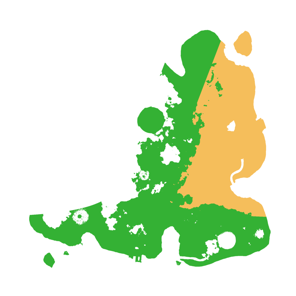 Biome Rust Map: Procedural Map, Size: 3000, Seed: 548389048