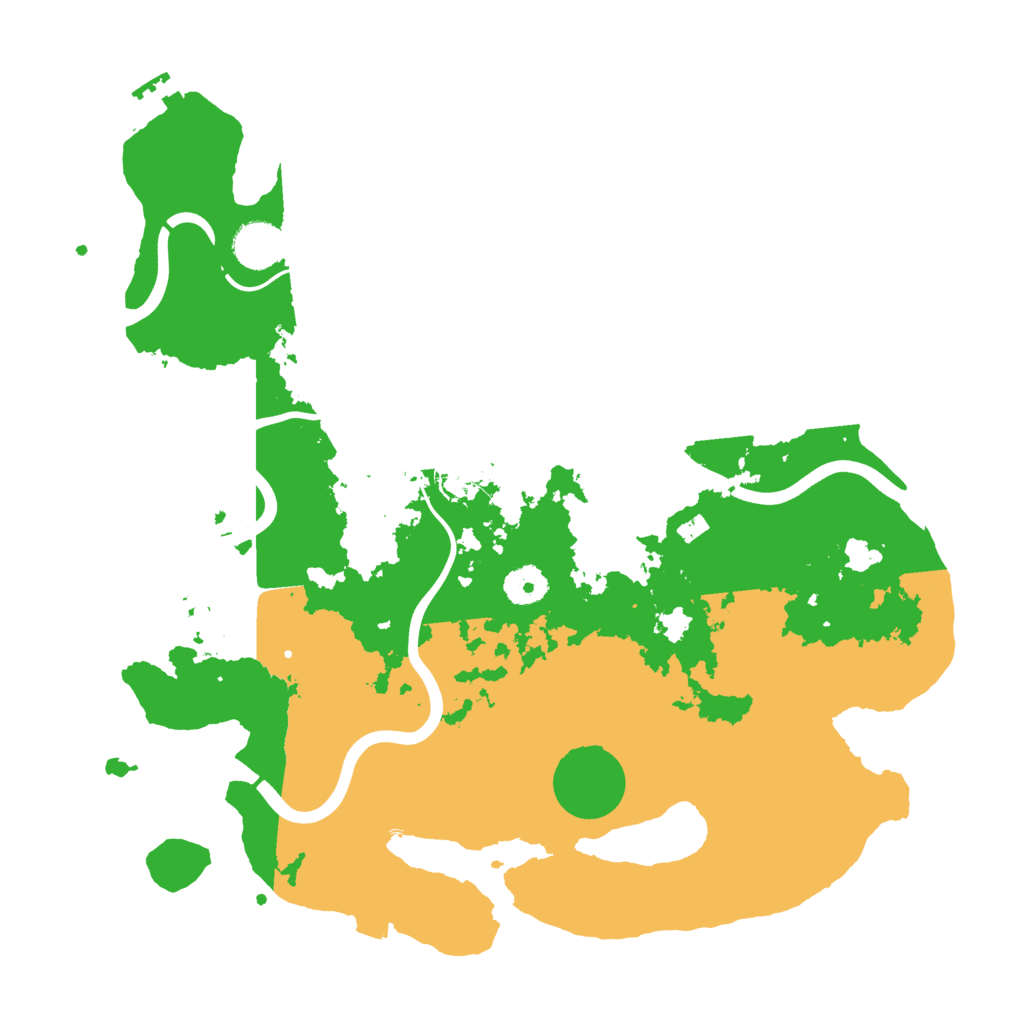 Biome Rust Map: Procedural Map, Size: 3750, Seed: 27956872