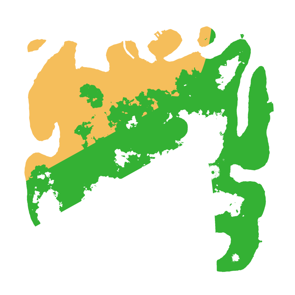 Biome Rust Map: Procedural Map, Size: 3500, Seed: 289937182