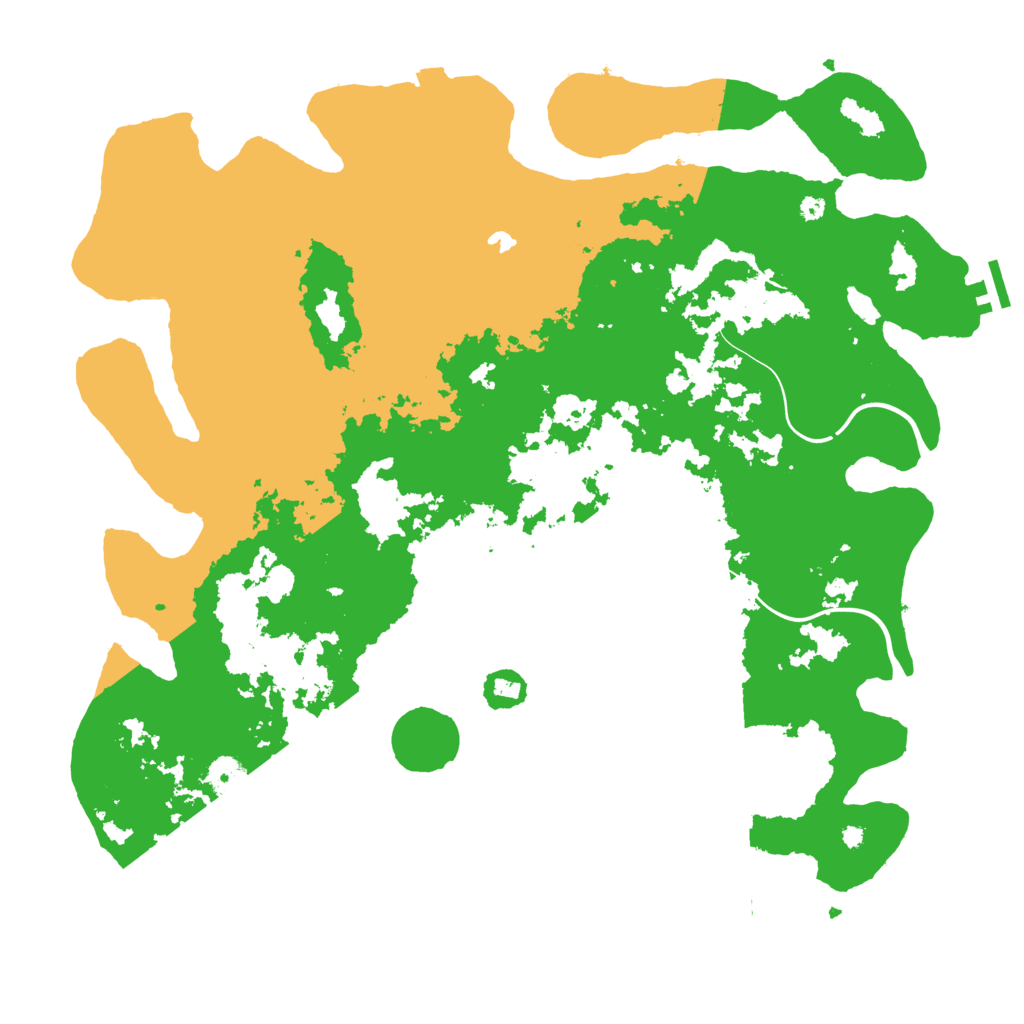 Biome Rust Map: Procedural Map, Size: 4250, Seed: 686635420