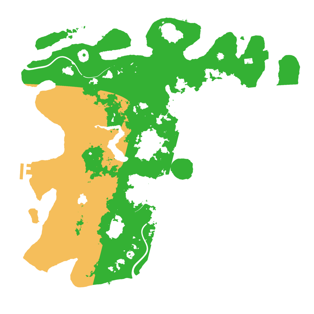 Biome Rust Map: Procedural Map, Size: 4000, Seed: 556