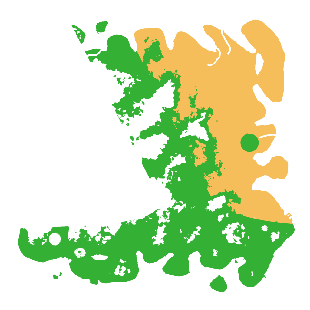Biome Rust Map: Procedural Map, Size: 4500, Seed: 899446018