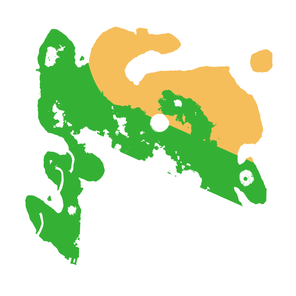 Biome Rust Map: Procedural Map, Size: 3000, Seed: 2096970970