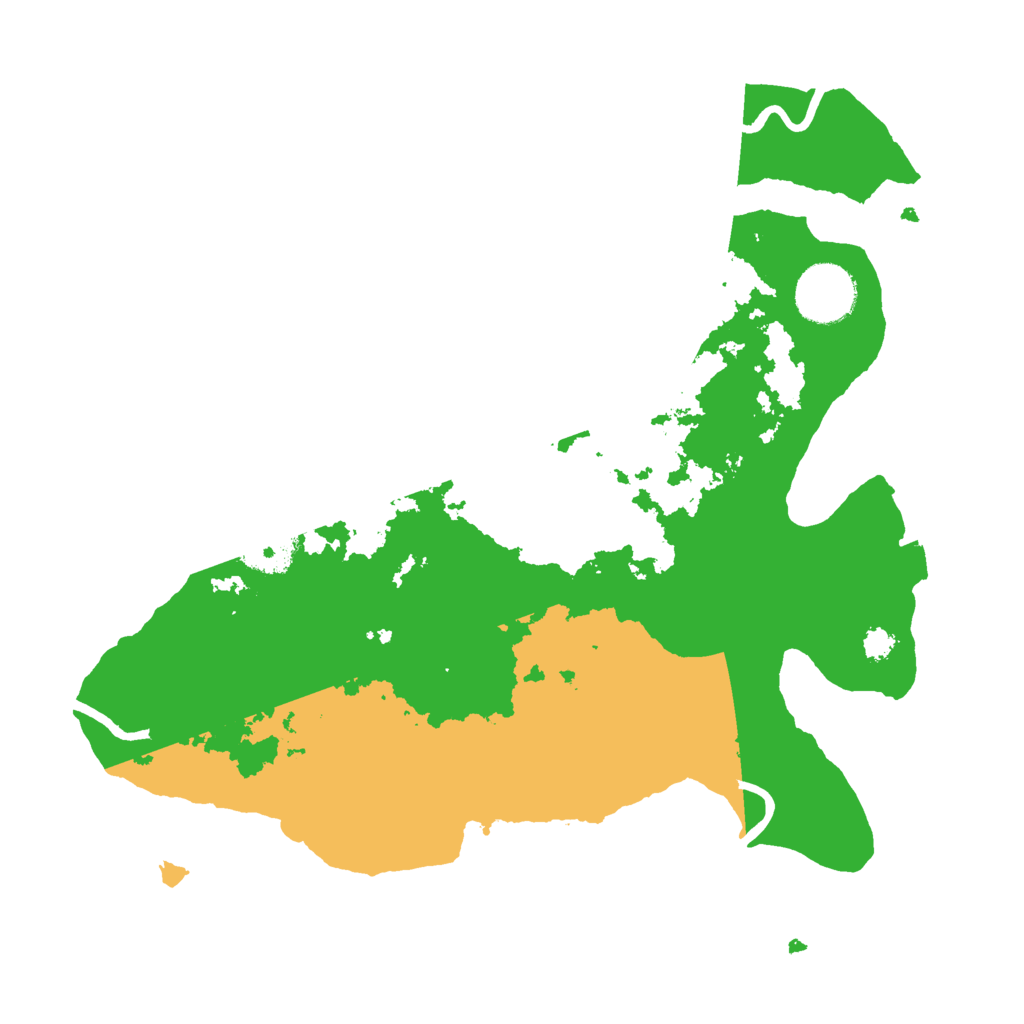 Biome Rust Map: Procedural Map, Size: 3000, Seed: 1759675974