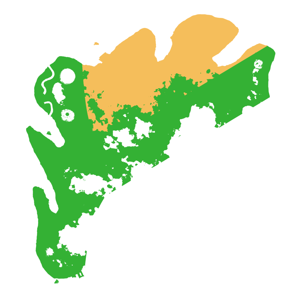 Biome Rust Map: Procedural Map, Size: 3500, Seed: 1882957678