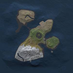 Thumbnail Rust Map: Procedural Map, Size: 1800, Seed: 868529112, 4 Monuments