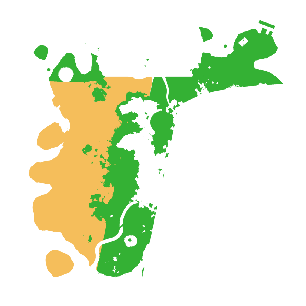 Biome Rust Map: Procedural Map, Size: 3750, Seed: 231597333