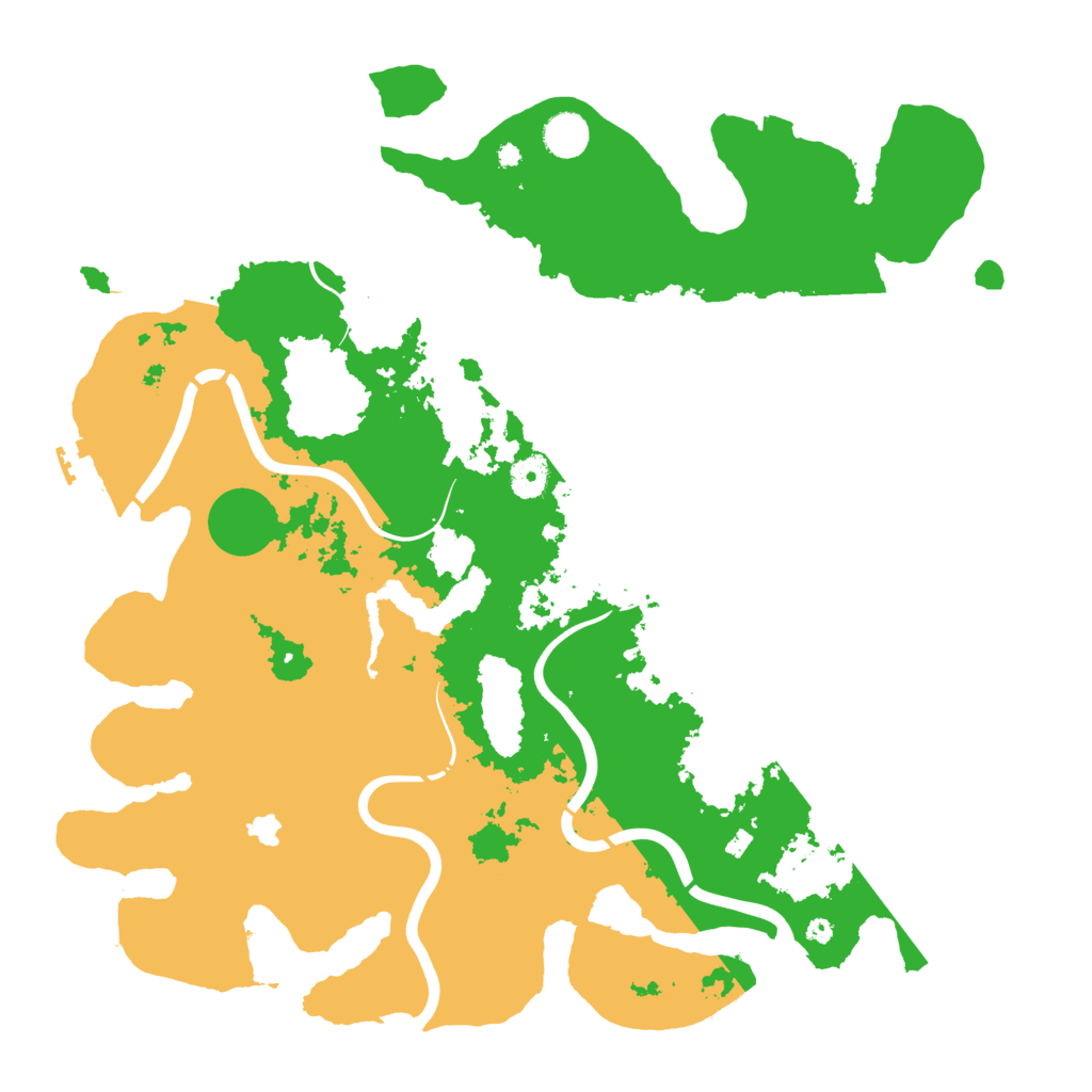 Biome Rust Map: Procedural Map, Size: 4250, Seed: 92544640