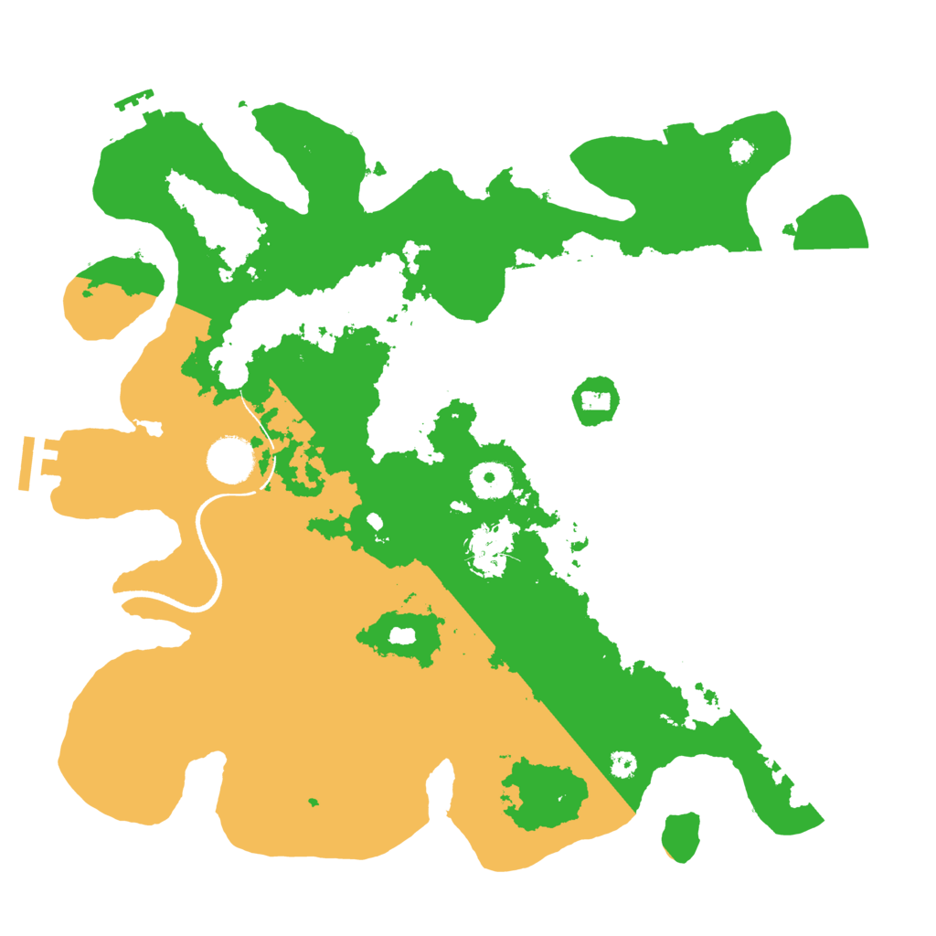 Biome Rust Map: Procedural Map, Size: 3500, Seed: 1528406069