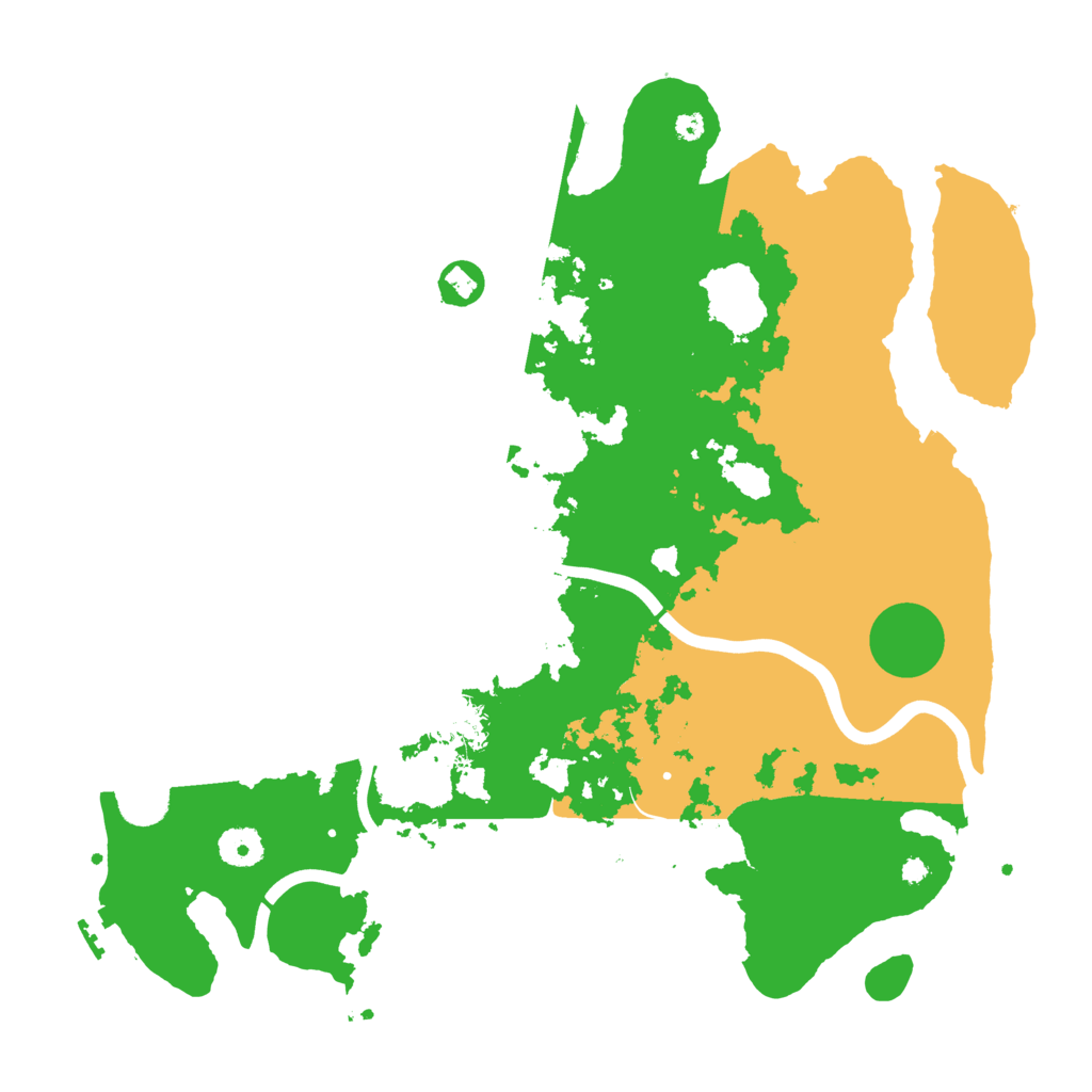 Biome Rust Map: Procedural Map, Size: 3850, Seed: 1681573950