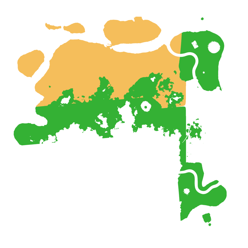Biome Rust Map: Procedural Map, Size: 3700, Seed: 1632195986