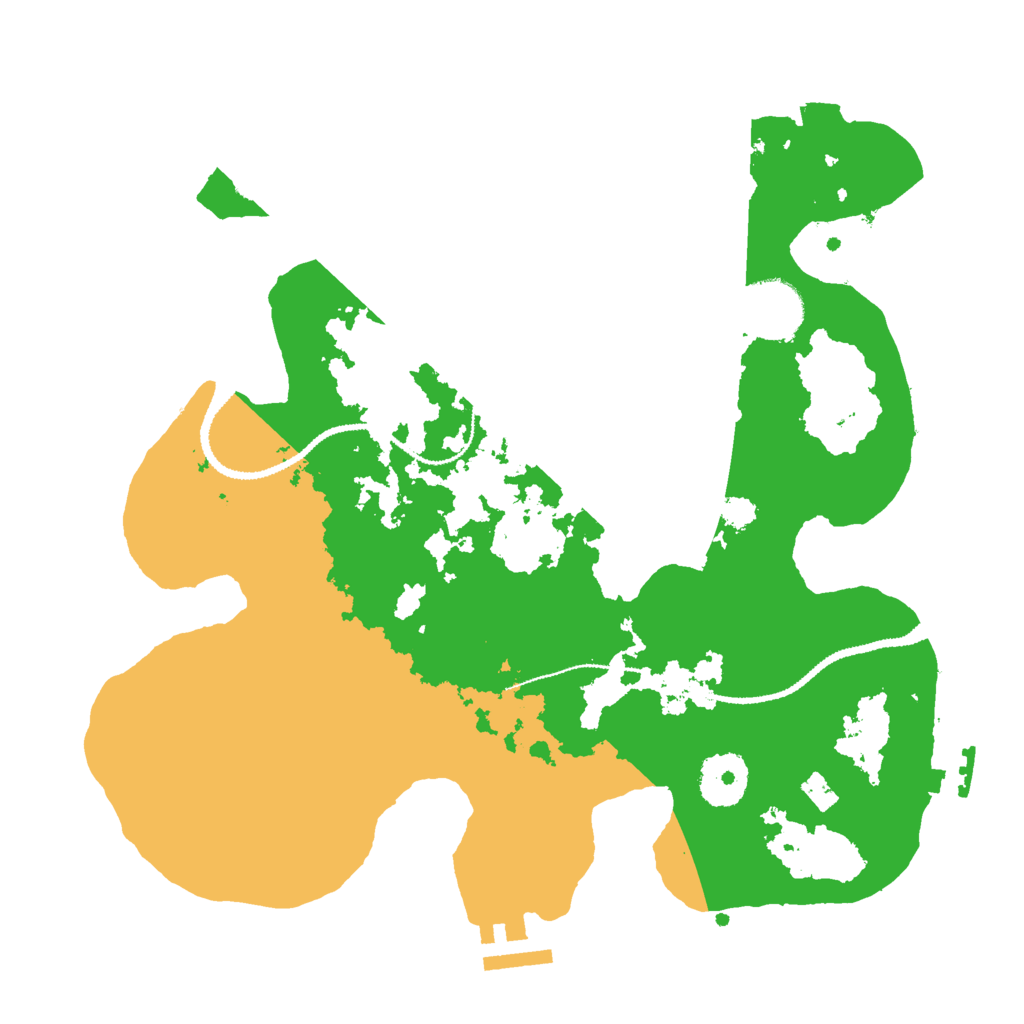 Biome Rust Map: Procedural Map, Size: 3000, Seed: 1429518288
