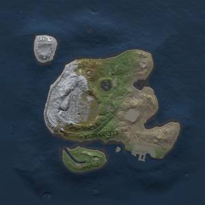 Thumbnail Rust Map: Procedural Map, Size: 1875, Seed: 228878803, 5 Monuments