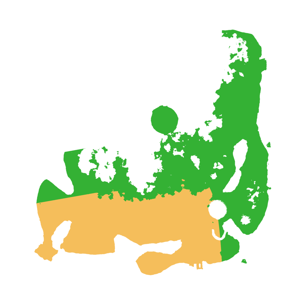 Biome Rust Map: Procedural Map, Size: 3000, Seed: 30844