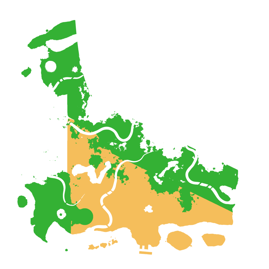 Biome Rust Map: Procedural Map, Size: 4250, Seed: 1686367219