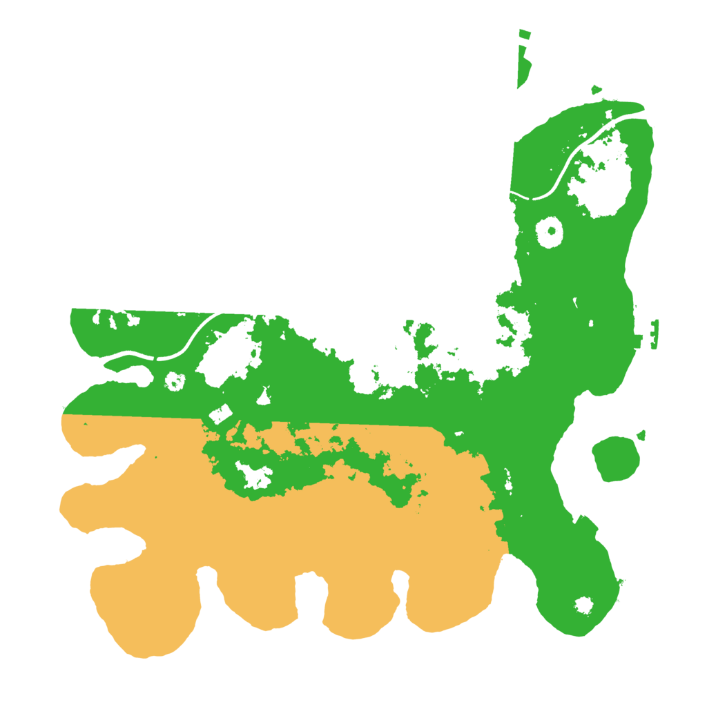 Biome Rust Map: Procedural Map, Size: 3600, Seed: 67044910