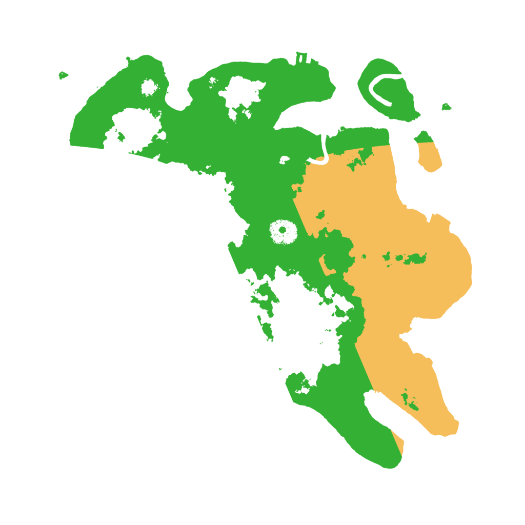 Biome Rust Map: Procedural Map, Size: 3000, Seed: 29186
