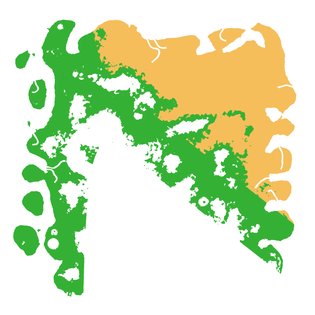 Biome Rust Map: Procedural Map, Size: 5000, Seed: 1530213918