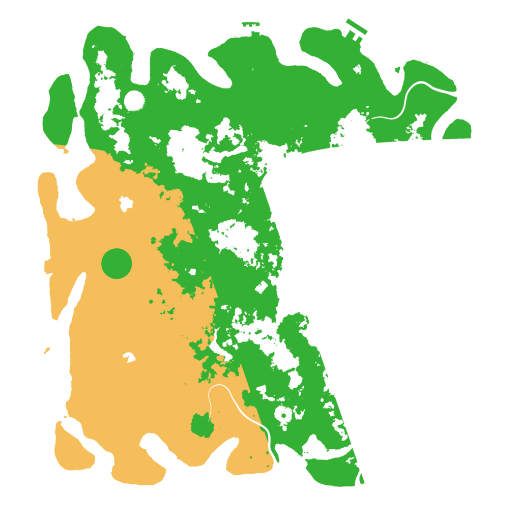Biome Rust Map: Procedural Map, Size: 4500, Seed: 1496954220