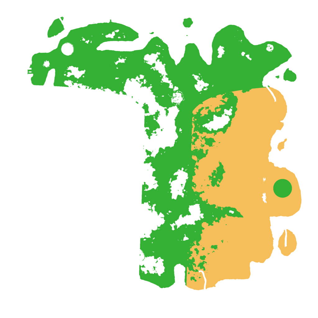 Biome Rust Map: Procedural Map, Size: 4500, Seed: 475240259