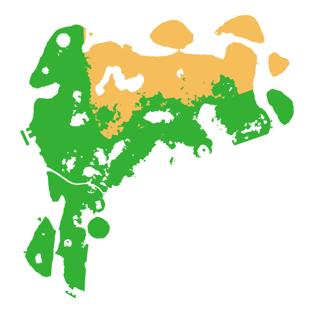 Biome Rust Map: Procedural Map, Size: 4000, Seed: 1152439922