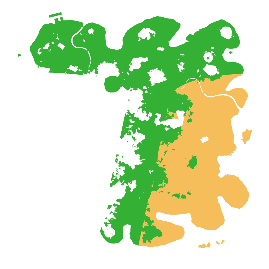 Biome Rust Map: Procedural Map, Size: 4250, Seed: 131825366