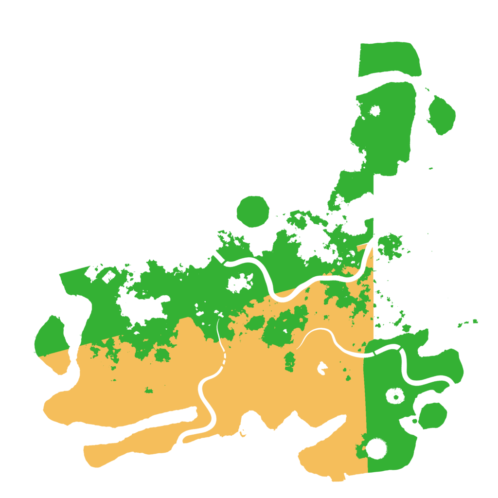 Biome Rust Map: Procedural Map, Size: 4250, Seed: 1289663505