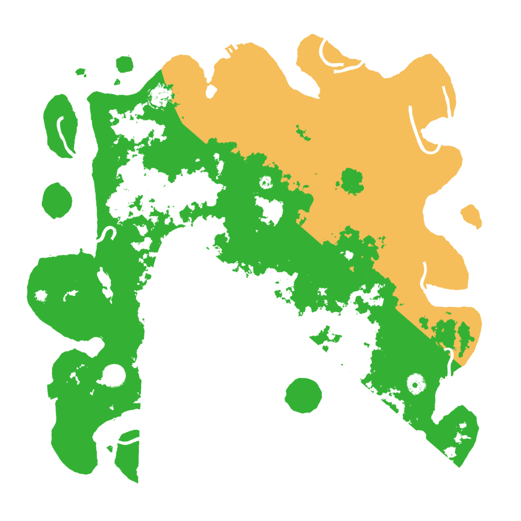 Biome Rust Map: Procedural Map, Size: 4000, Seed: 468174679
