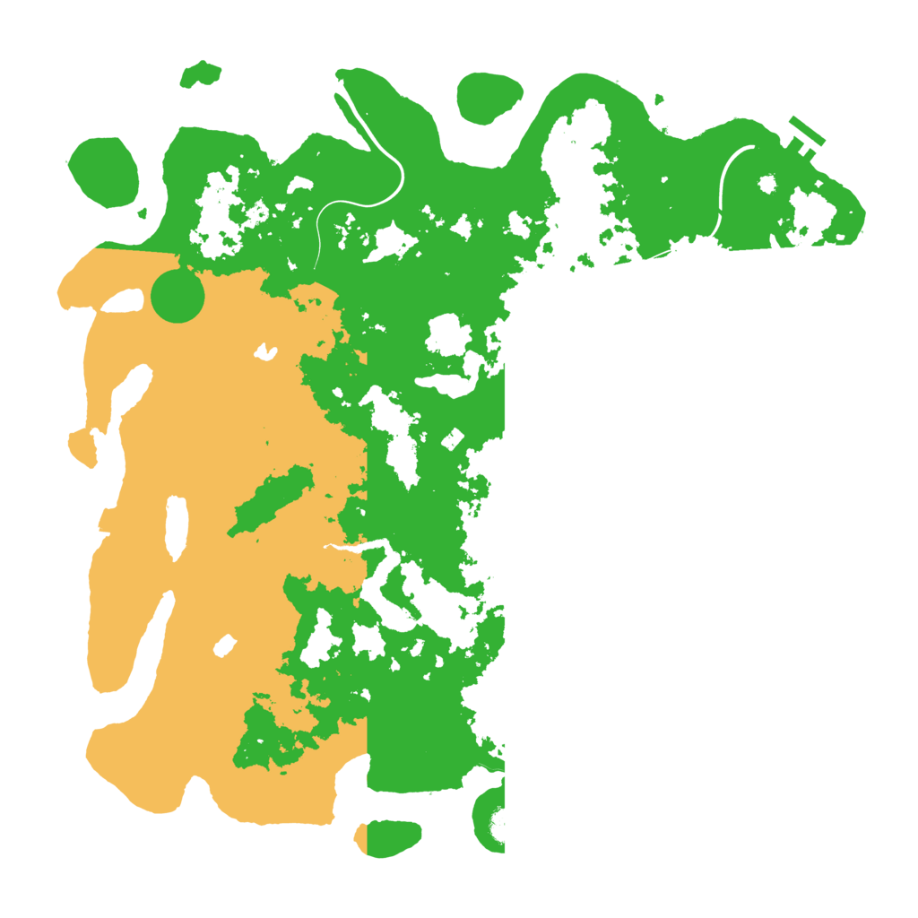 Biome Rust Map: Procedural Map, Size: 4500, Seed: 676631901