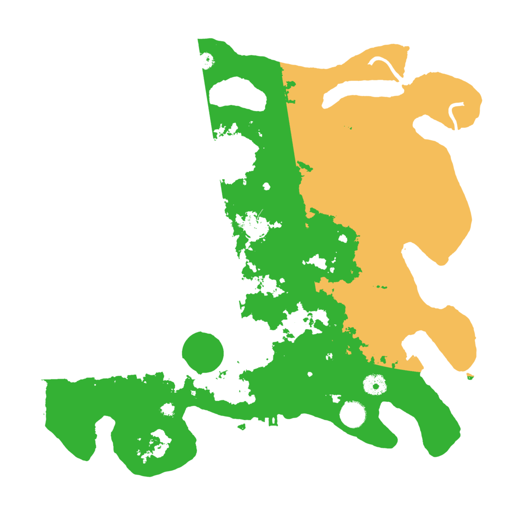 Biome Rust Map: Procedural Map, Size: 3500, Seed: 26102403