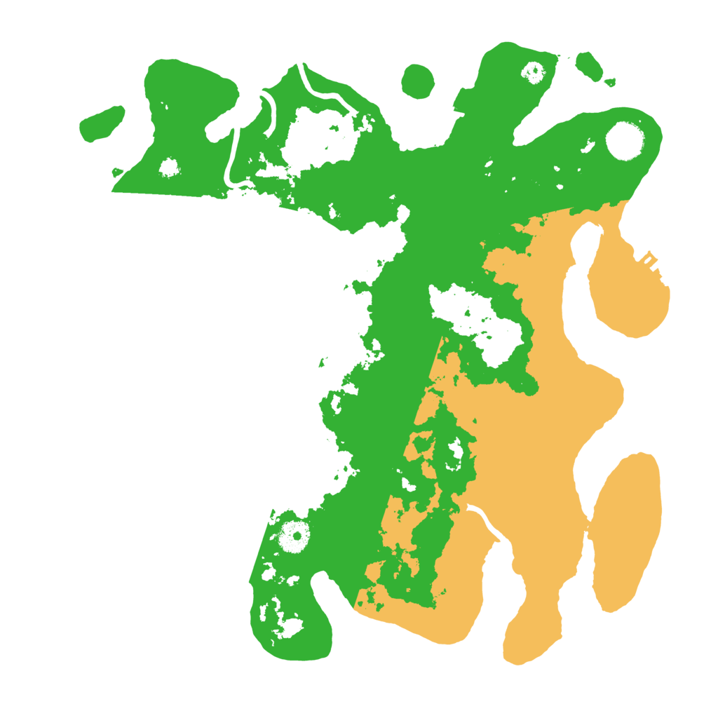 Biome Rust Map: Procedural Map, Size: 3400, Seed: 40780602
