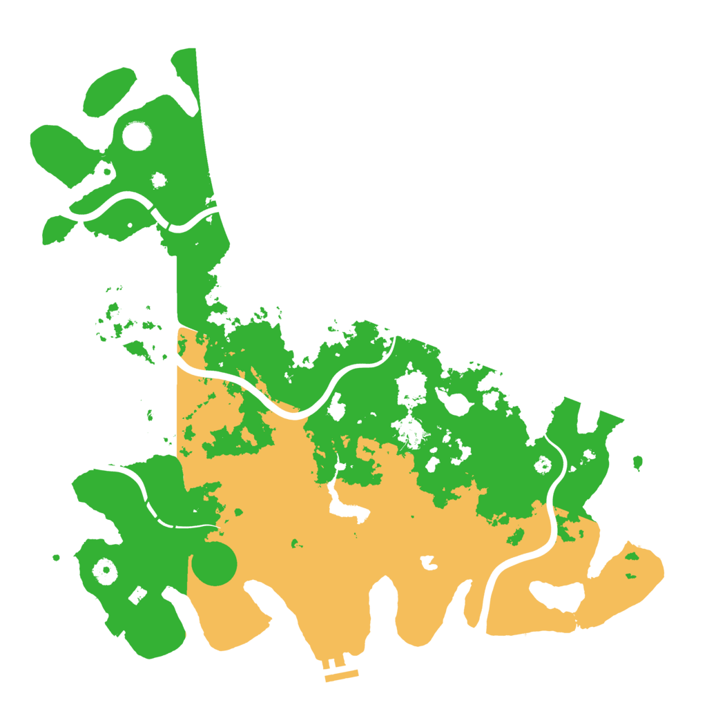 Biome Rust Map: Procedural Map, Size: 4250, Seed: 79032195