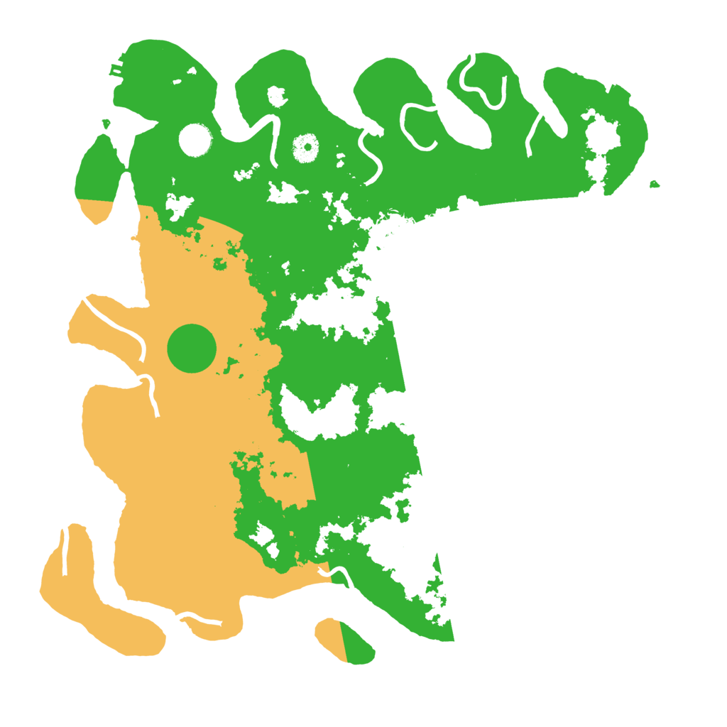 Biome Rust Map: Procedural Map, Size: 3900, Seed: 81245562