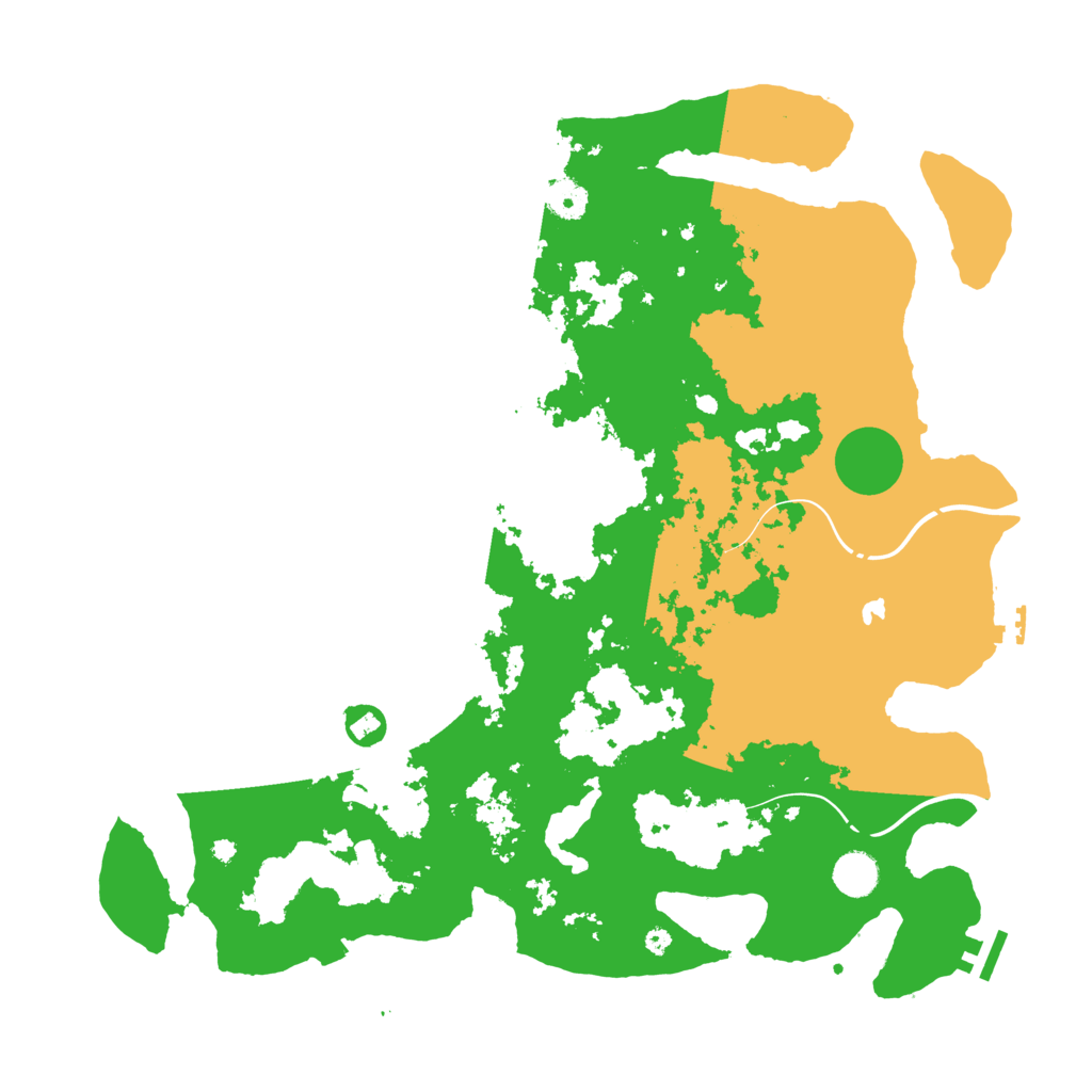 Biome Rust Map: Procedural Map, Size: 4250, Seed: 1274444446