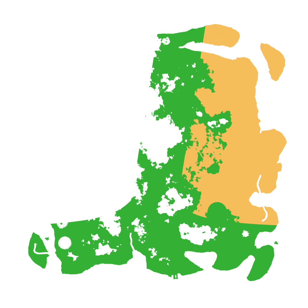 Biome Rust Map: Procedural Map, Size: 4250, Seed: 1274444446