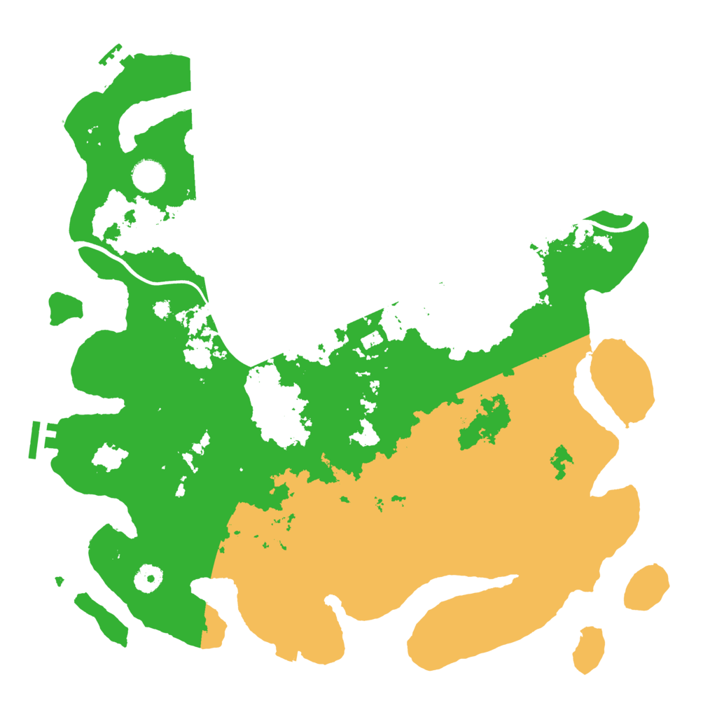 Biome Rust Map: Procedural Map, Size: 3850, Seed: 8193795