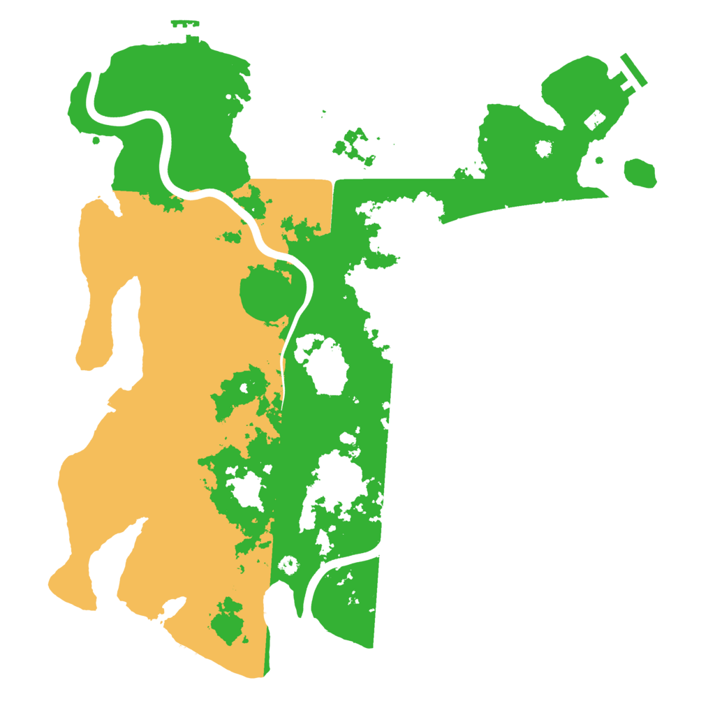 Biome Rust Map: Procedural Map, Size: 3850, Seed: 84569253