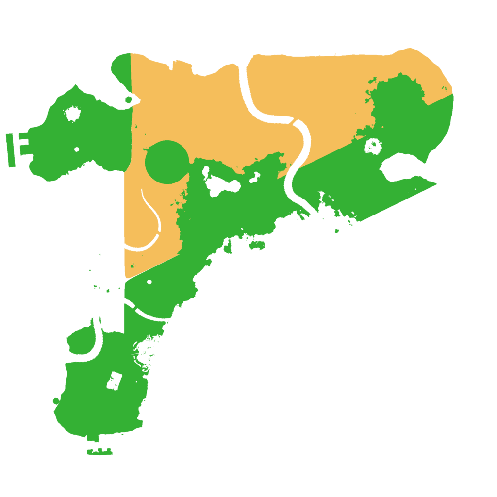 Biome Rust Map: Procedural Map, Size: 3000, Seed: 1573880672